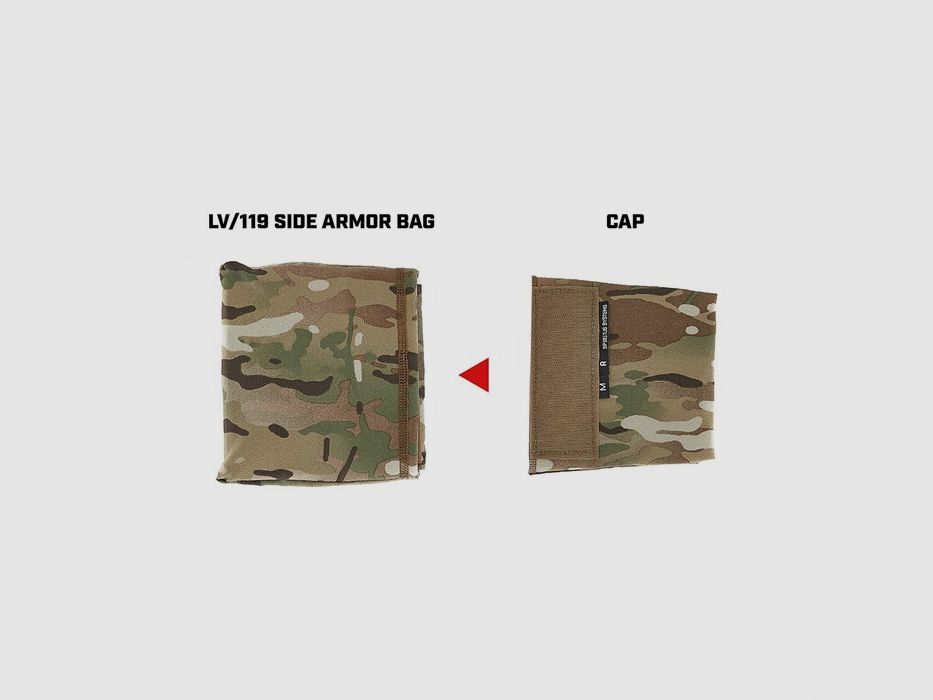 SPIRITUS SYSTEMS SEITENPANZERBEUTEL CAPS (X-LARGE) – MULTICAM, Bild 1 von 9
