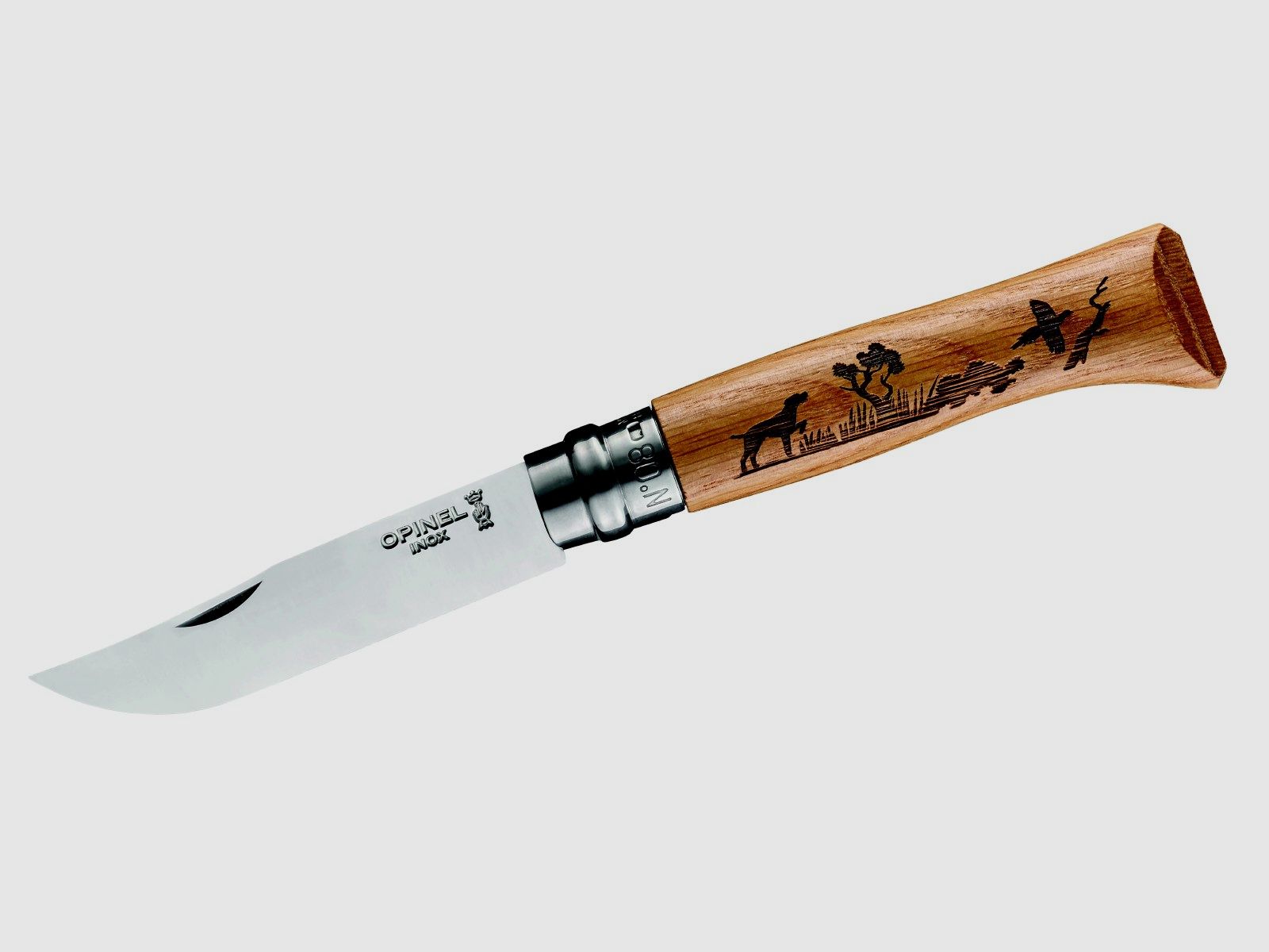Opinel Messer Animalia Hund rostfrei