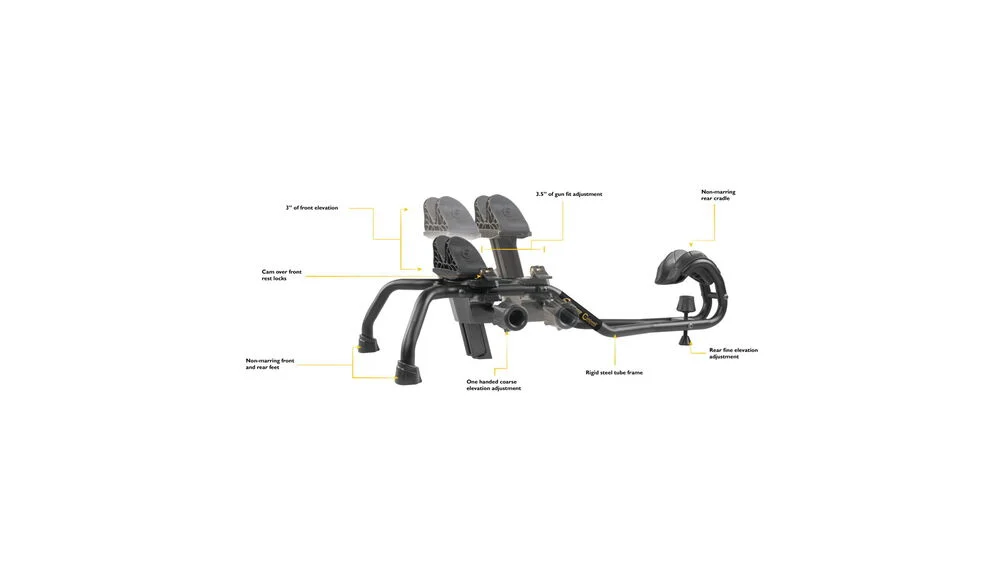 Caldwell Stinger Shooting Rest – Skydebænk, billede 3 af 3