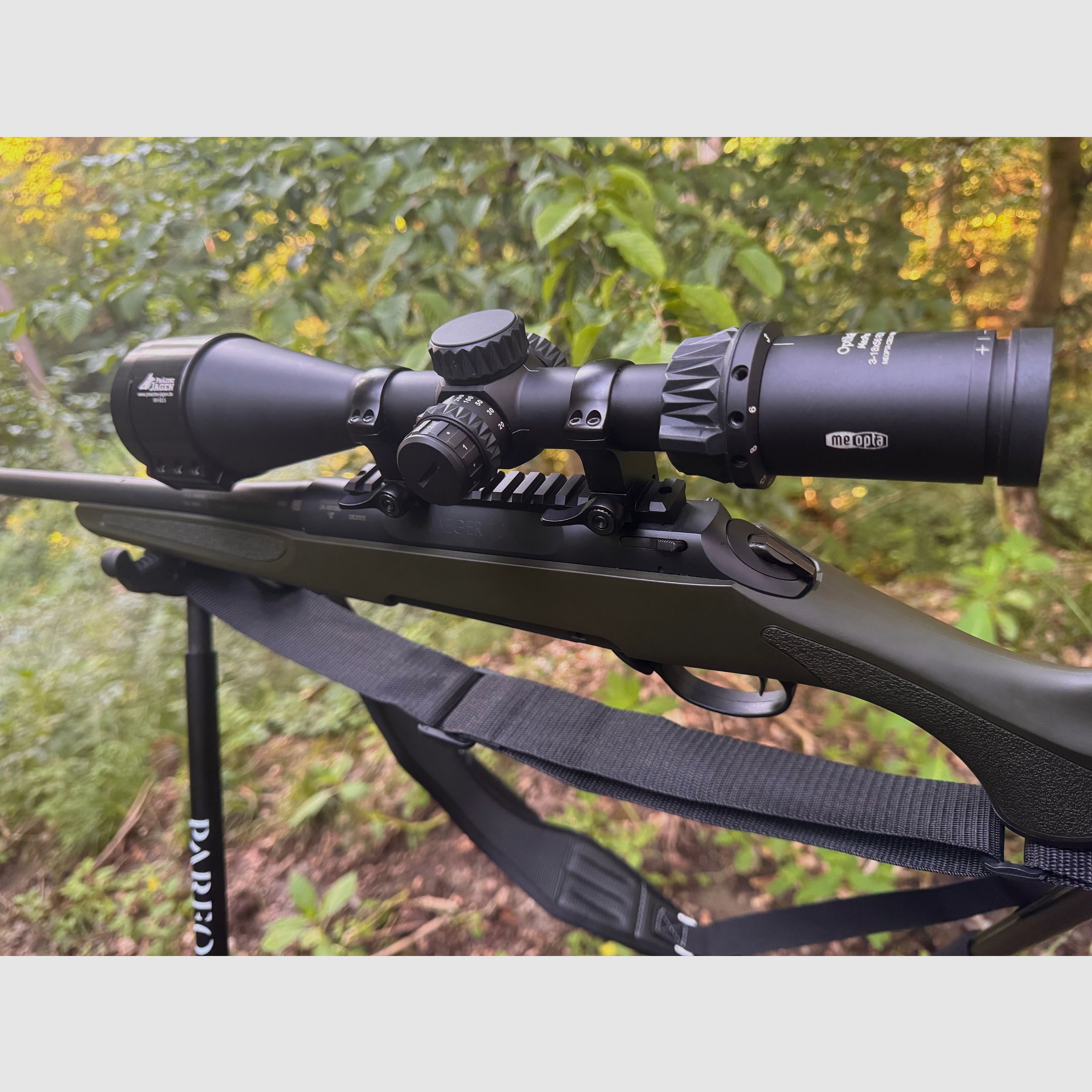 Meopta Optika6 3–18x56 RD incl. PräziseJagen Adapter