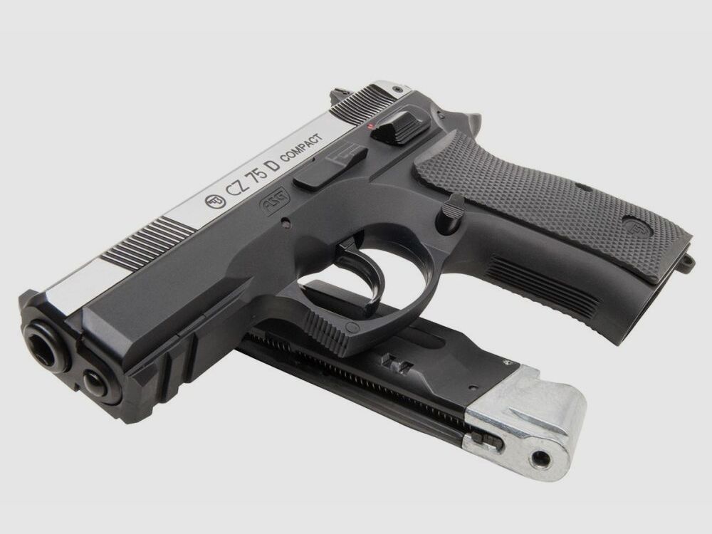 CZ 75D Compact Bicolor 4,5mm BB Druckluft Co2 Non BlowBack
