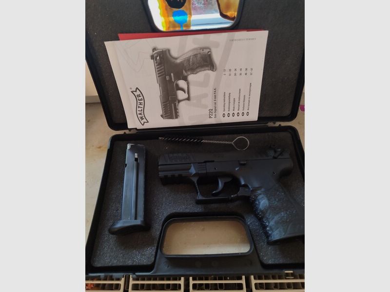 Walther P22Q Schreckschuss Pistole 9mm P.A.K. schwarz