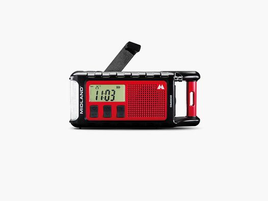 Midland Midland Outdoor Radio à manivelle ER300 Pro