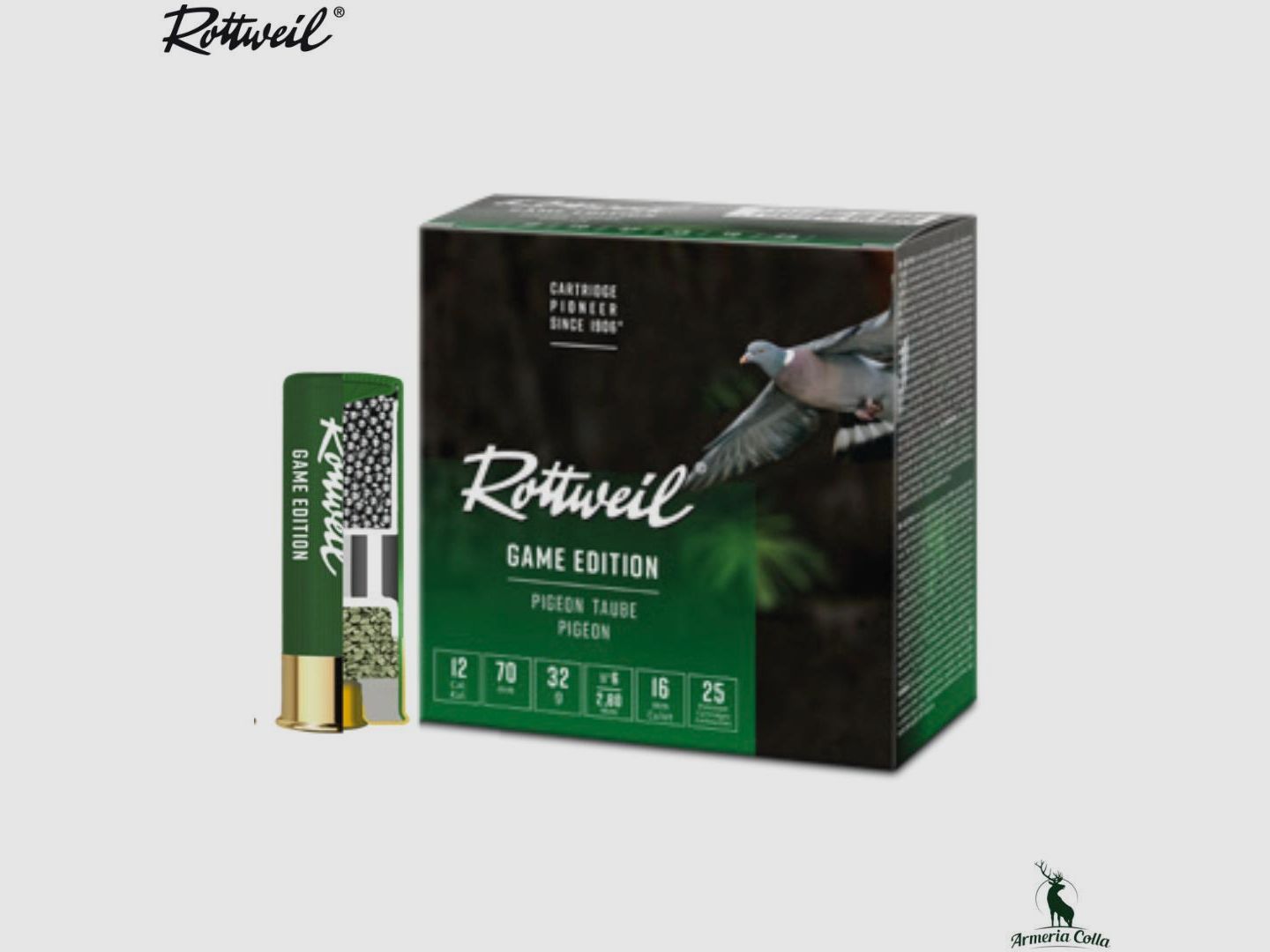 Rottweil Ammunition Game Edition Pigeon cal. 12 Pb. 6