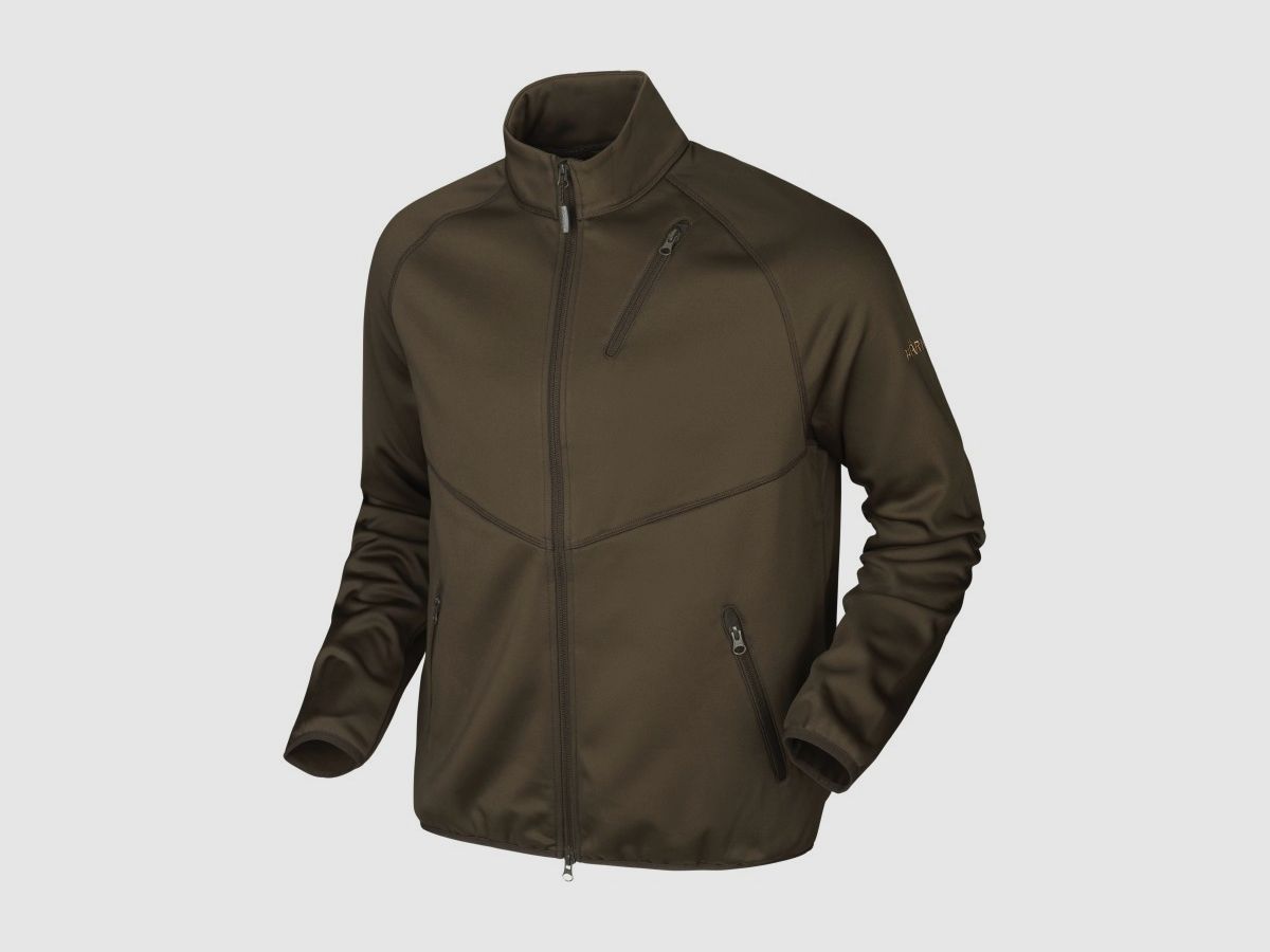 Chaquetas de forro polar Härkila Njord Willow green para hombres