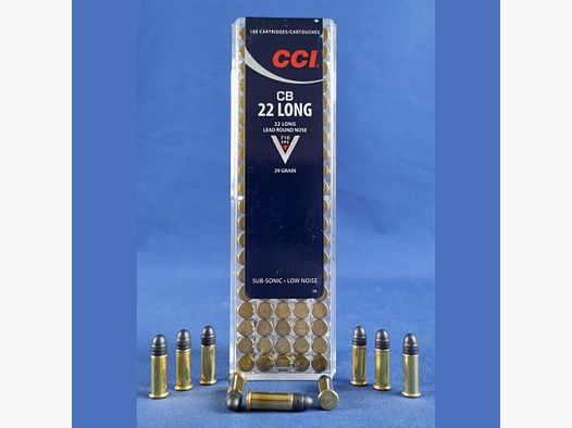 CCI .22 CB LONG 1,9g/29grs. LRN