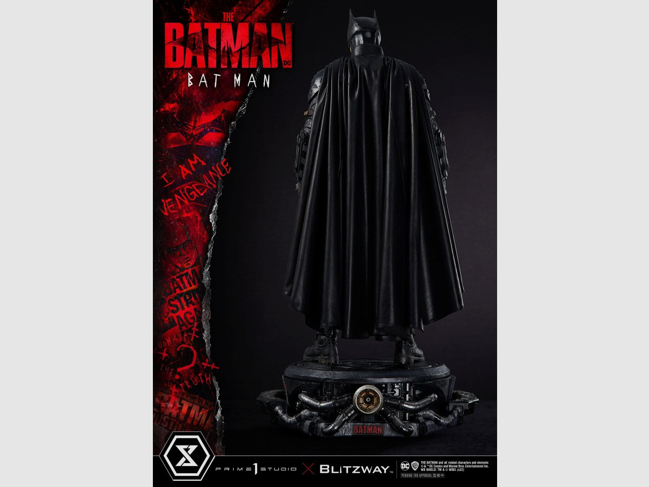 The Batman Museum Masterline Statue 1/3 Batman Bonus Version 79 cm | 42996