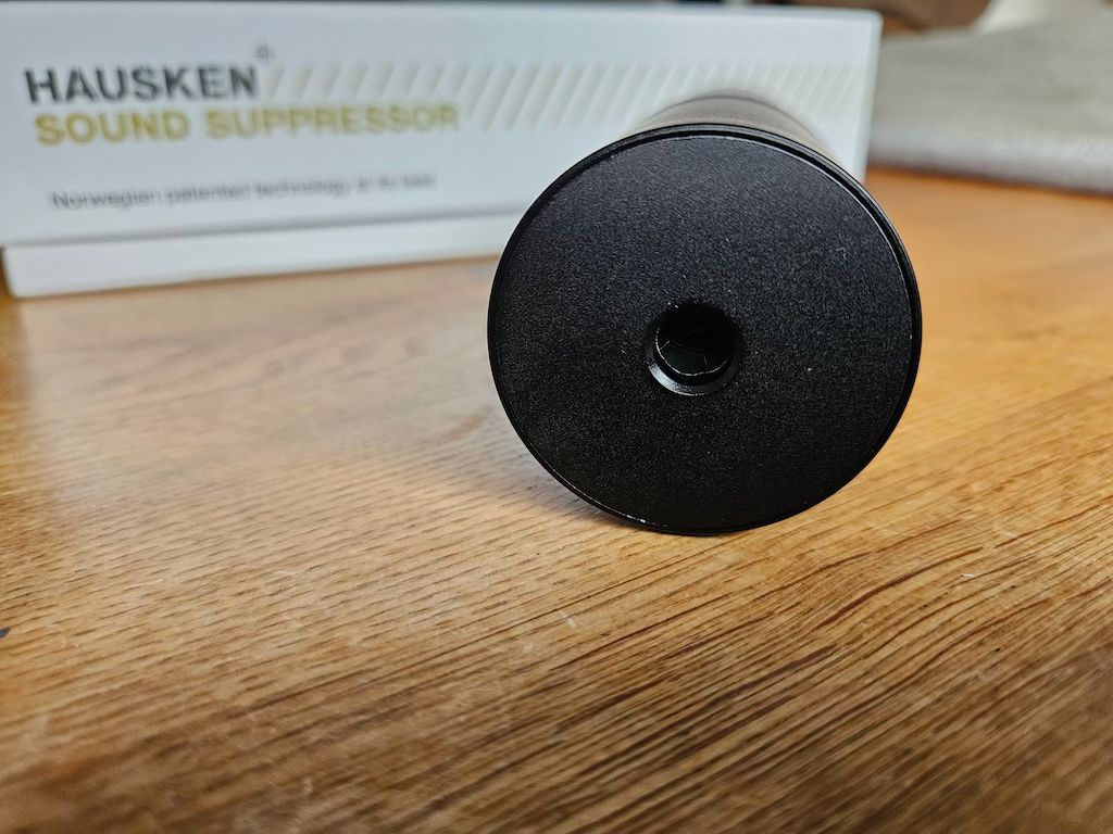 HAUSKEN JAKT JD184 XTRM MKII - Cal. 8mm - M15x1 - Silencer - Top condition - Original packaging