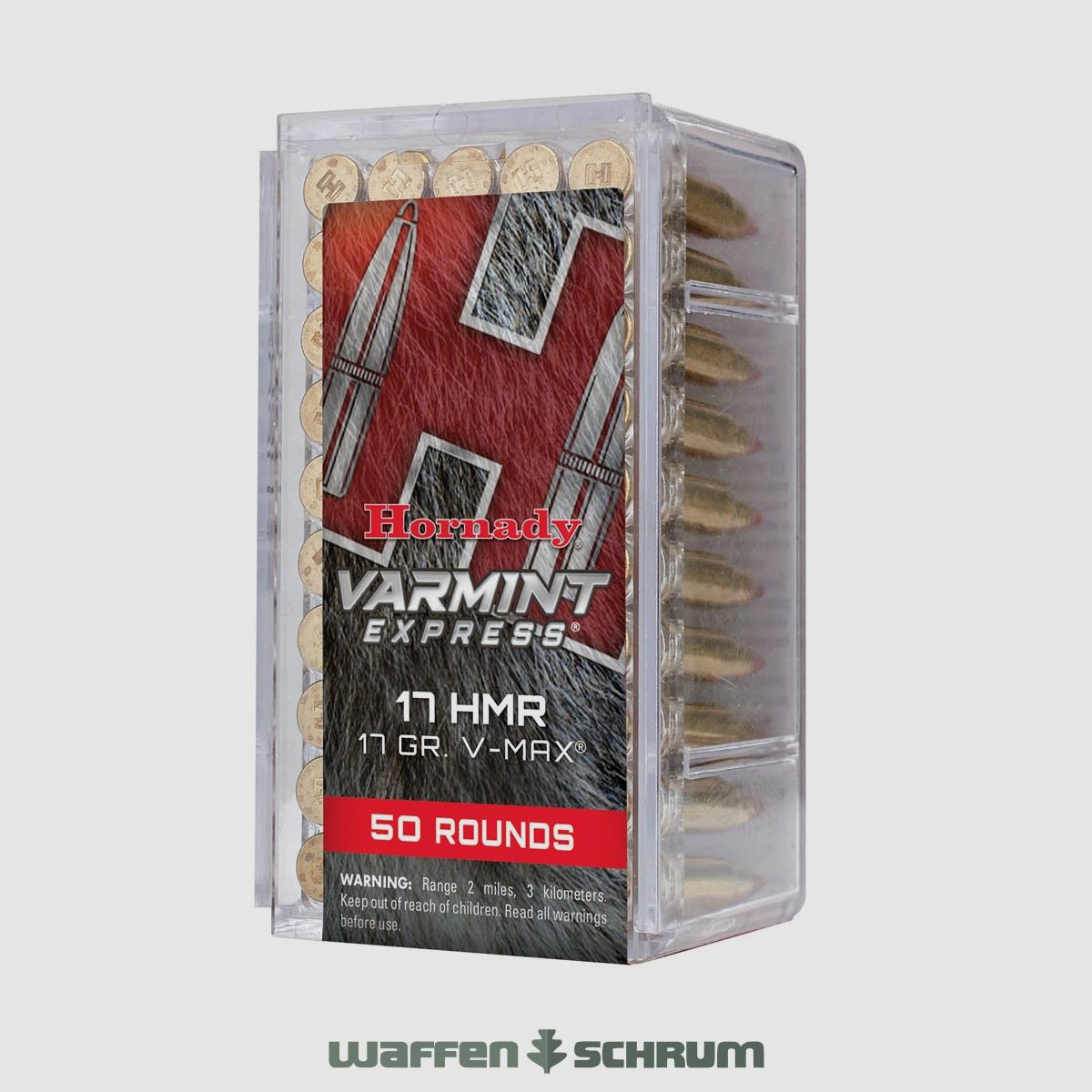 Hornady Varmint Express V-Max .17HMR 1.1g - 17gr.