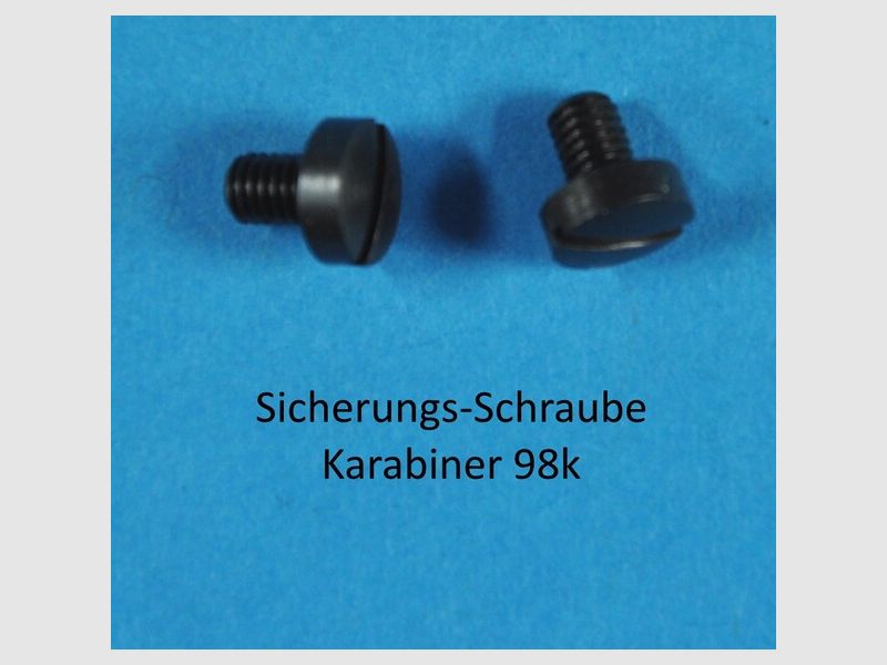 2 x Sicherungs-Schraube für Karabiner 98k