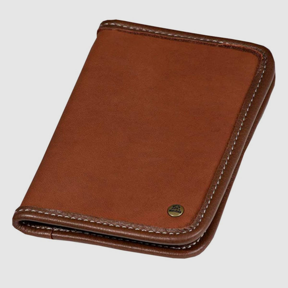AKAH hunting license case made of moose leather