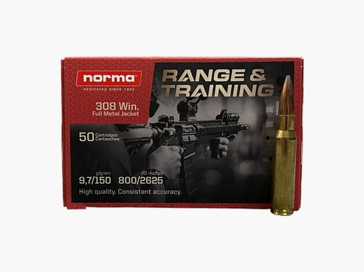 Amunicja Norma 308 Win R&T 9,7g/150gr