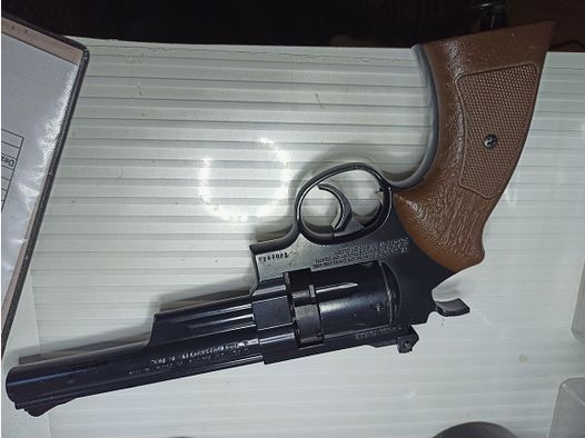 Vintage: CO2 Revolver "Daisy" Powerline 44 Diabolo 4,5
