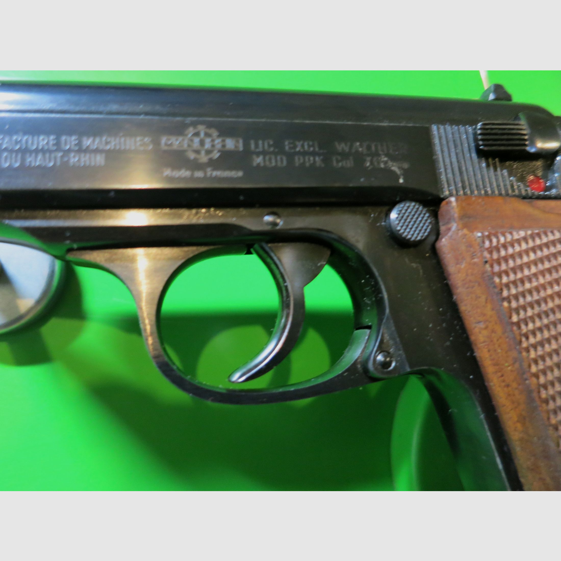 Halbautomatische Pistole MANURHIN, Walther PPK, Kal. 7,65 mm Browning       #40-, Bild 11 von 12