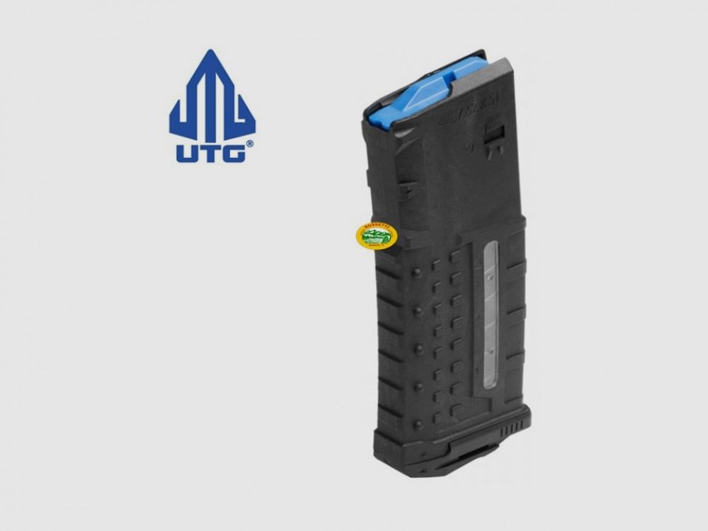 LEAPERS UTG Magazin AR10 Kal. .308 Win 25 Schuss mit Fenster