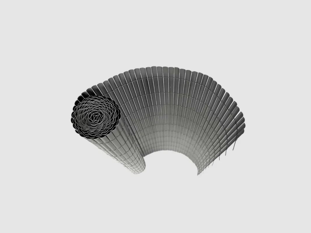 PVC Sichtschutzzaun einseitig grau 1,5 × 5 m mit Befestigungsset, Bild 5 von 16