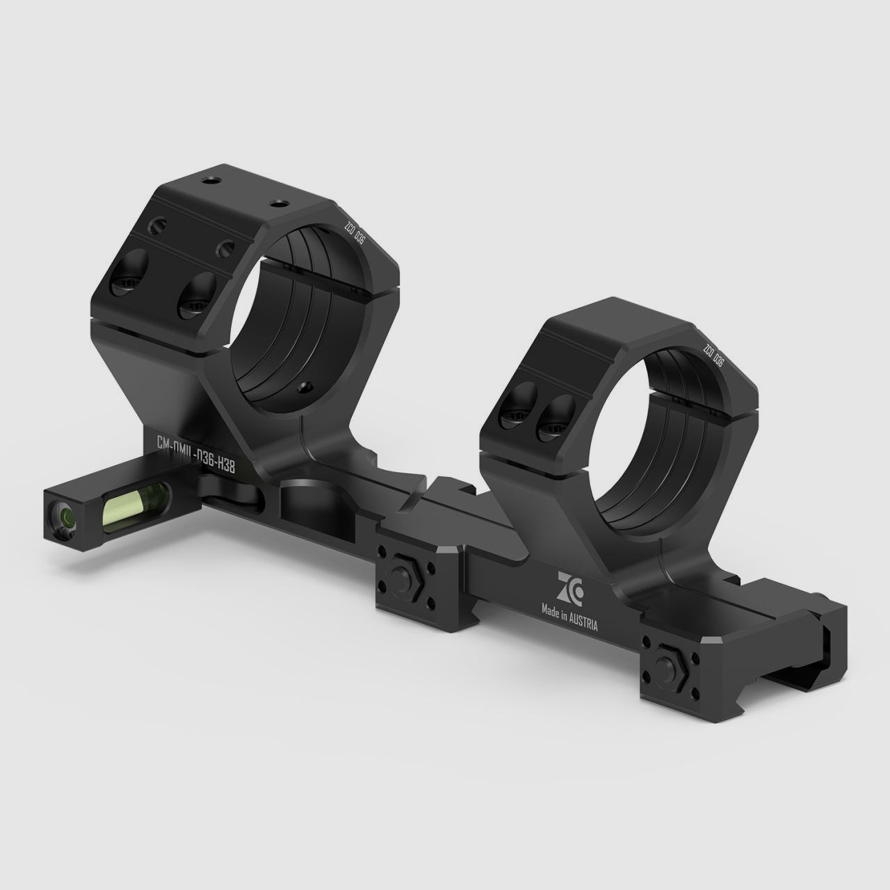 ZCO Zero Compromise Off-Set Montaje de Bloque 36 mm H 38 / 20