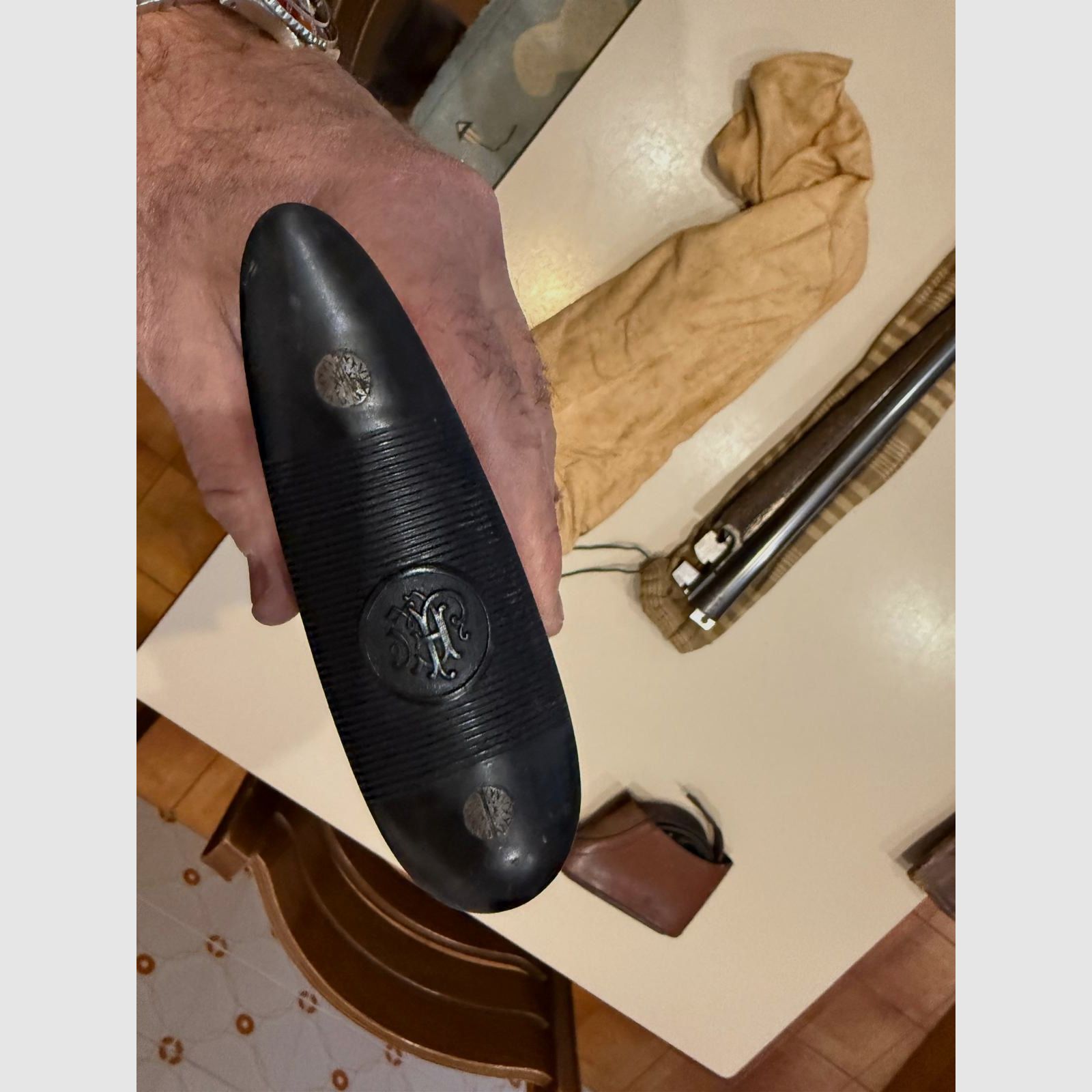 Doppietta Franz Sodia Ferlach cal.12/70 Ejector – Incisa – Con certificato originale 1950 + custodia