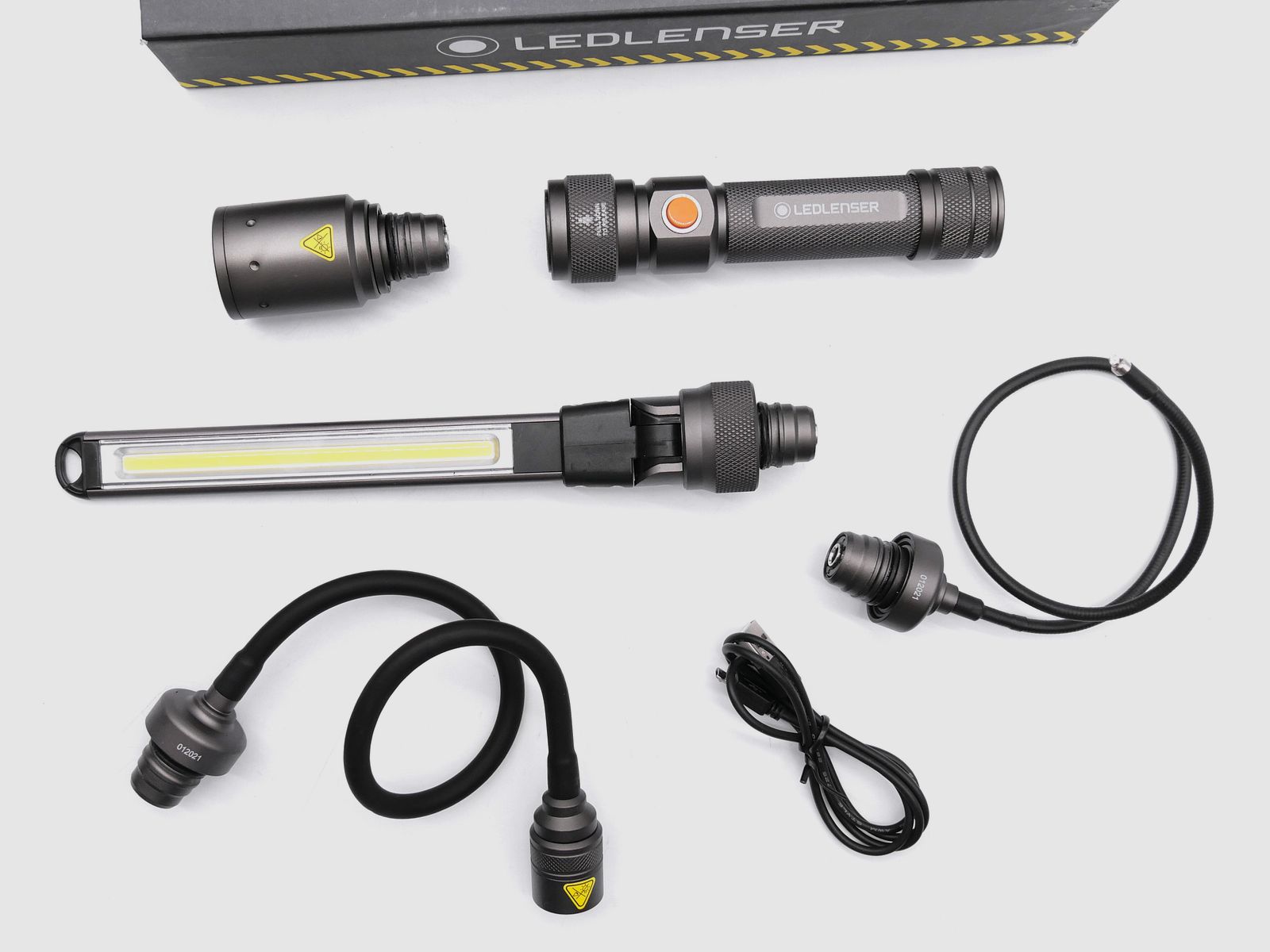 Ledlenser 202136 Workers Friend Taschenlampe flex Montagelampe Inspektionslampe