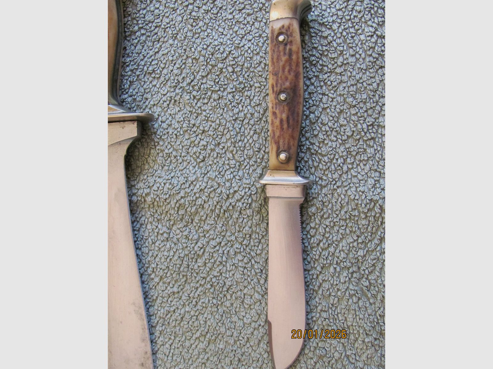 Original Puma Waidblatt 3588 in Holzbox - geführt, ohne Schäden