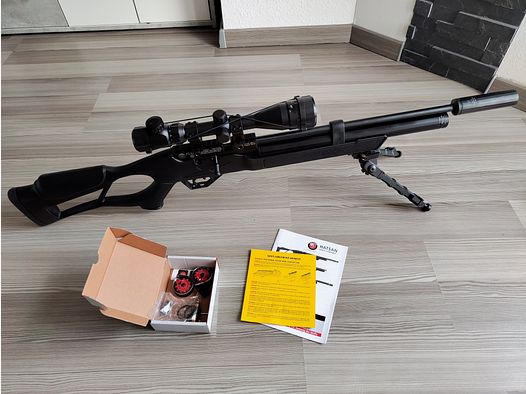 Pressluftgewehr Hatsan Flash Kaliber .25/6,35mm bis 54 Joule!