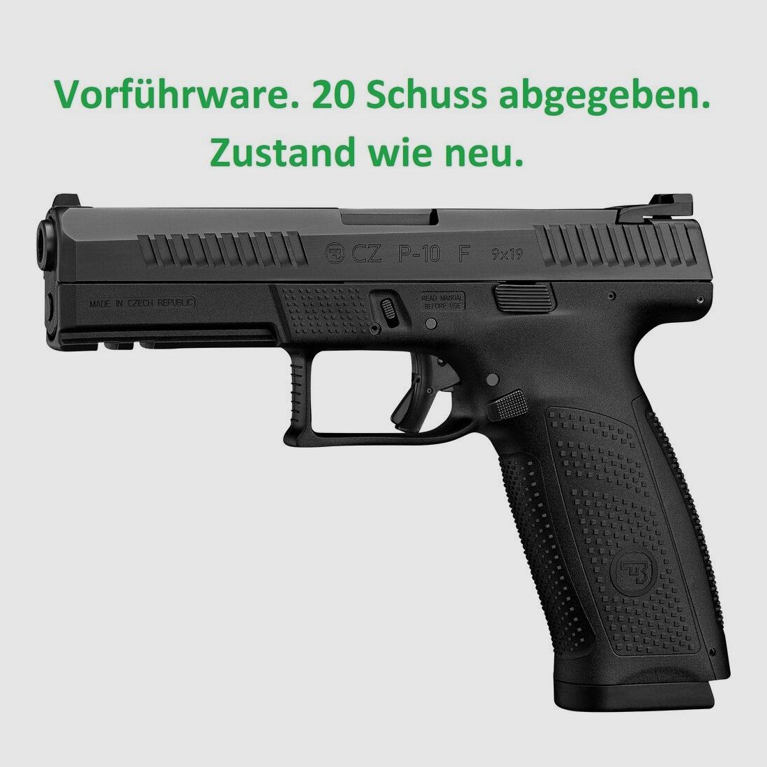 CZ P-10 F - P10F 9 mm Luger - Vorführware