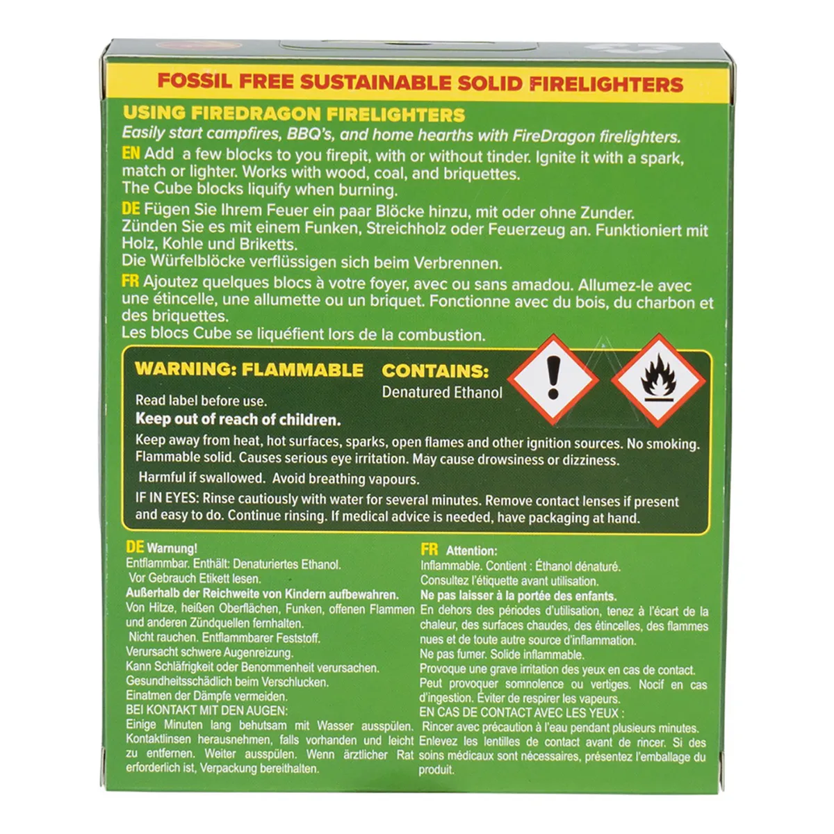 Fire Dragon combustible solide CN368 6 blocs, image 4 sur 5