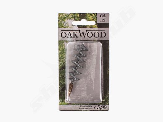 OAKWOOD Tactische Draad Spiraalborstel, Reinigingsborstel, Kaliber .12