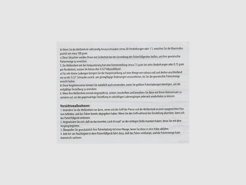 Hornady LNL Benchrest Powder Filler #50130 – Precise Powder Filling Device for NC Powders
