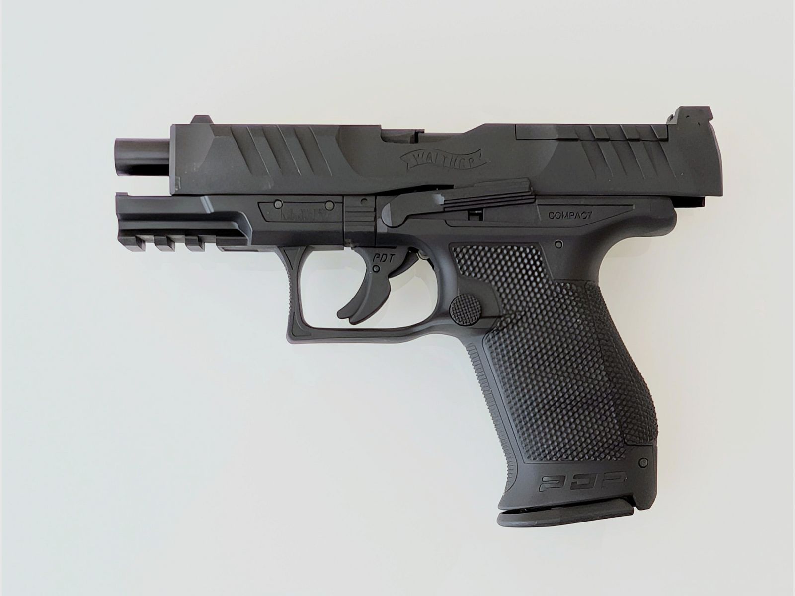 Walther PDP Compact 4" 6 mm, CO₂, < 2,0 J, Optics Ready