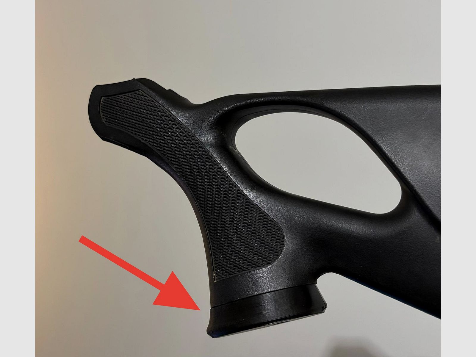 Pistol grip cap / extension for Bergara BA13 stock cap cover