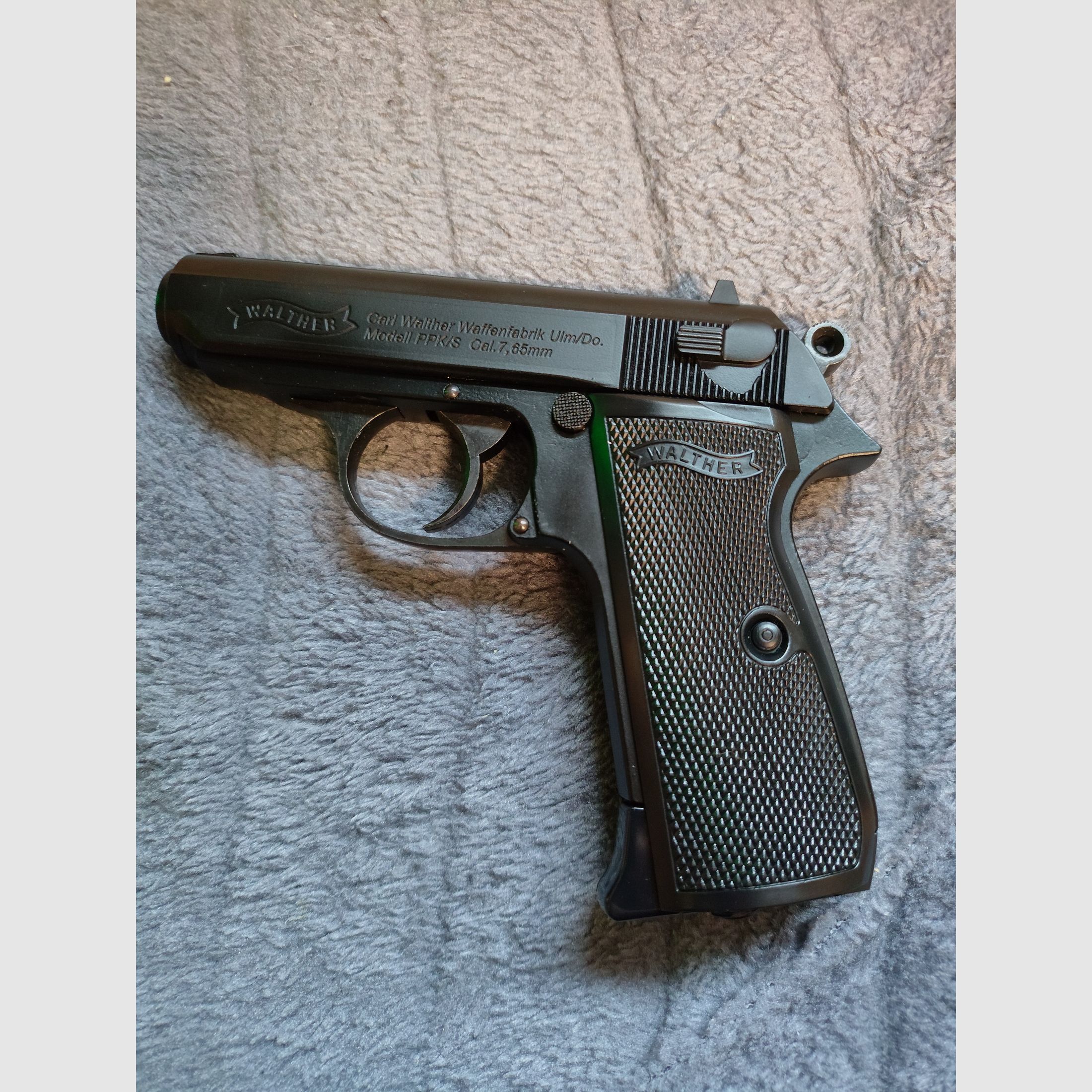 Walther PPK/S Co2-Pistole Blow Back Kaliber 4,5 mm BB