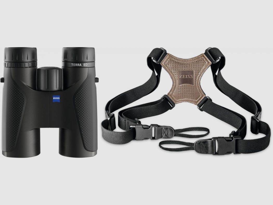 Zeiss ZEISS Terra ED 10x42 zwart + Zeiss Comfort-harnasriem