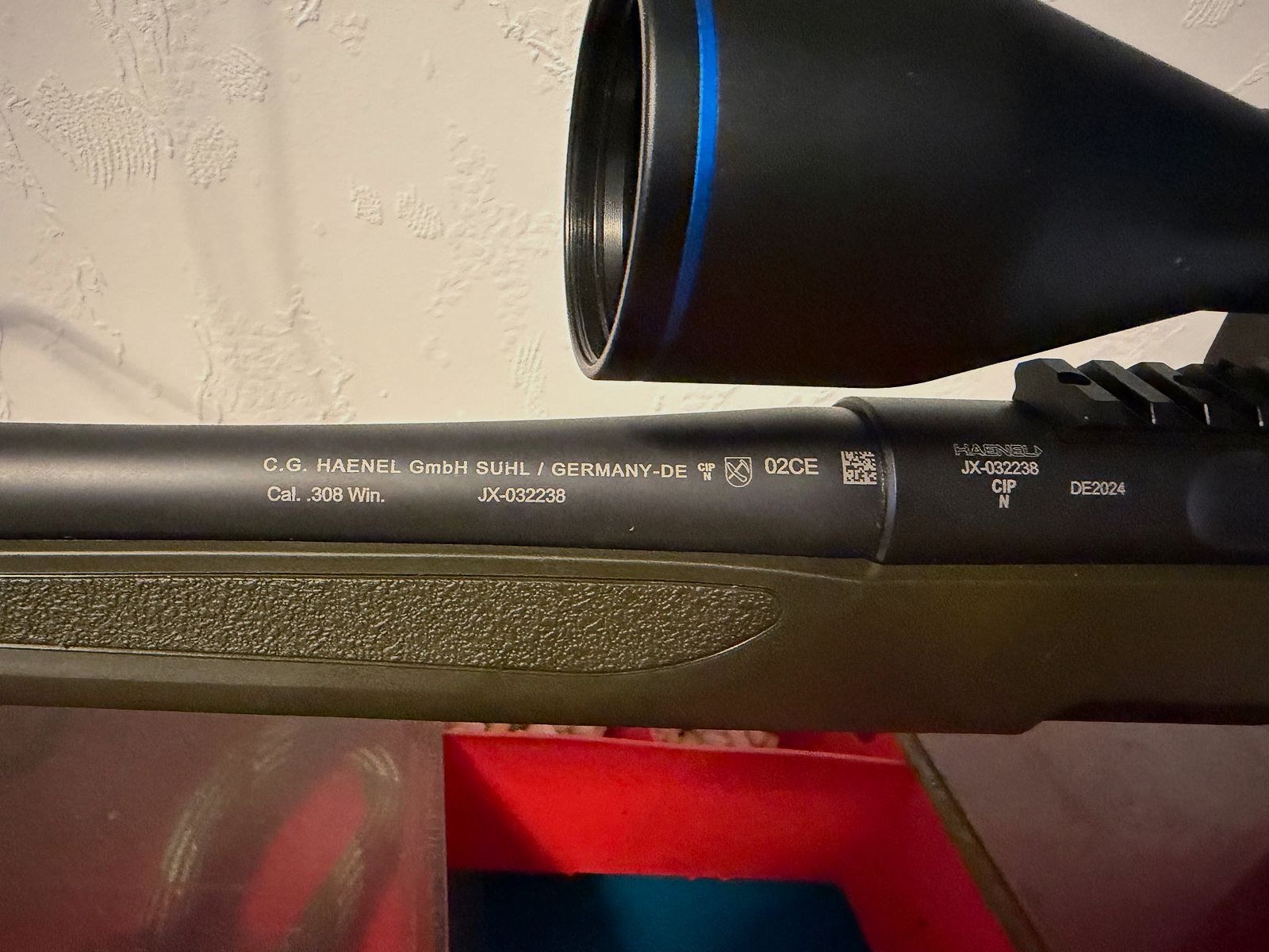 Haenel bolt-action rifle Jaeger 10 .308 win.