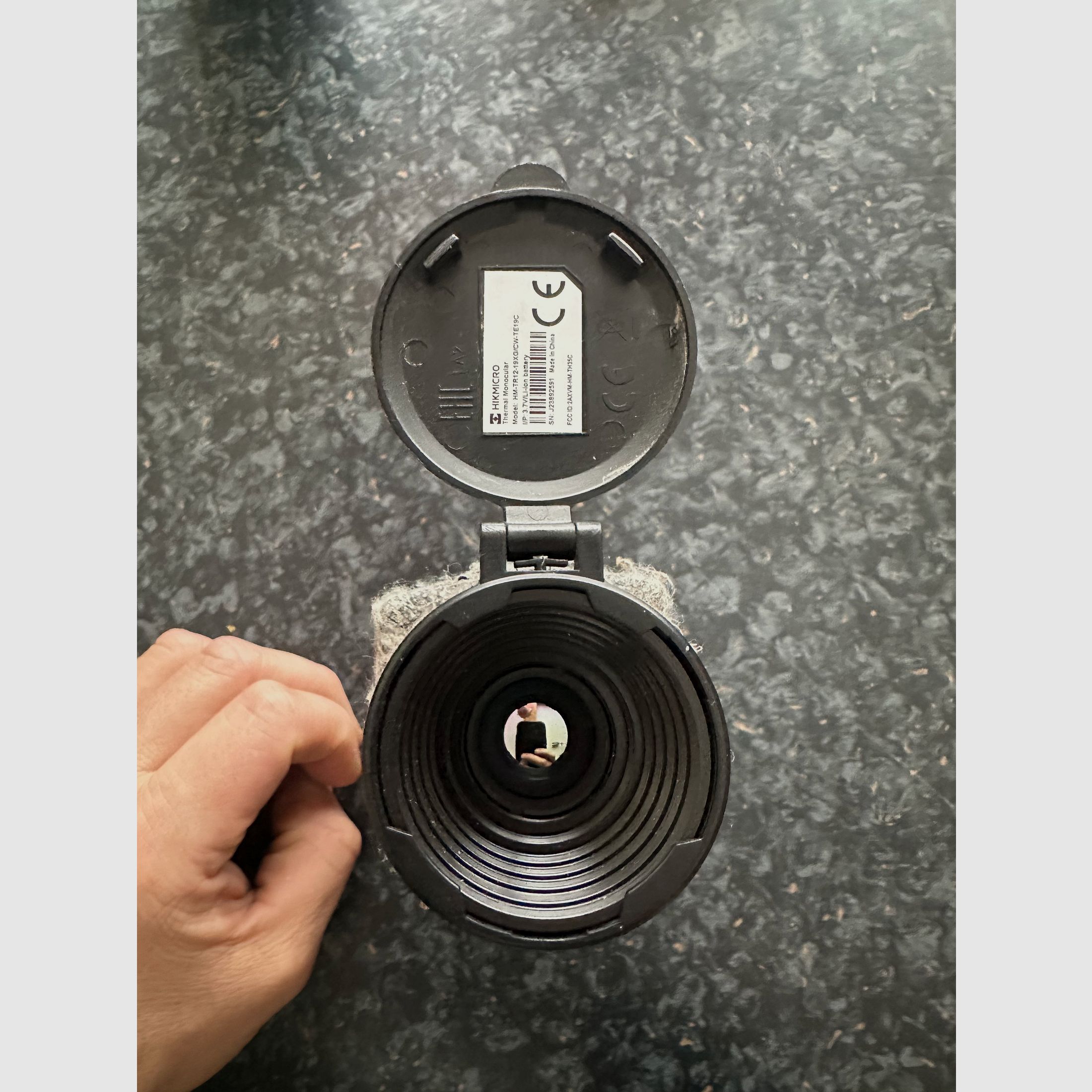 Hicmicro TE19 C thermal imaging attachment