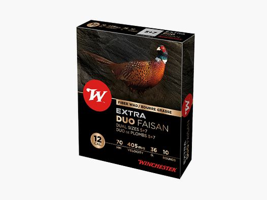 Winchester Extra Duo Fasan 36 g - Kal. 12/70 pro 10