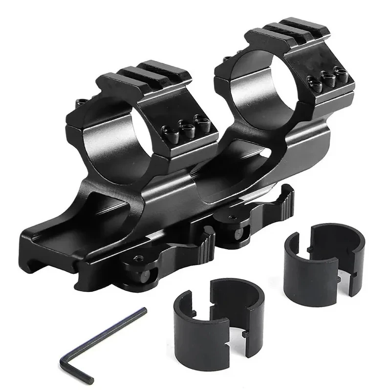 Uniwersalny Montaż do lunety jednoczęściowy Genetic 1″ 30 mm adapter szyna 22 mm picatinny