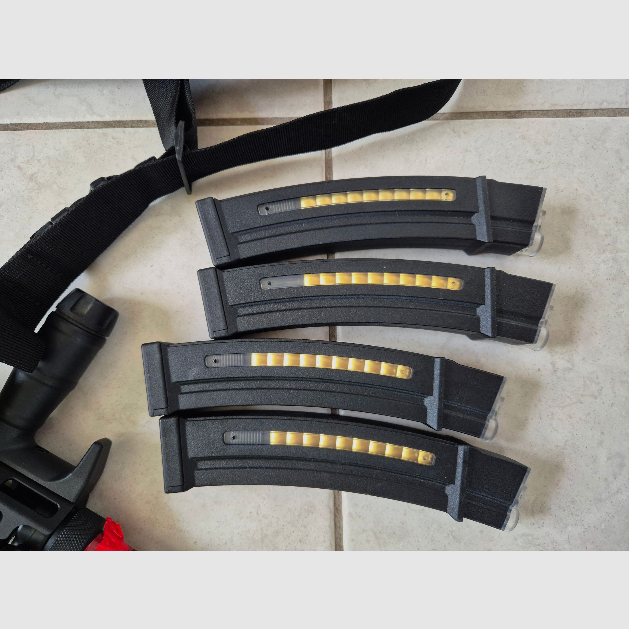 Komplette Ausrüstung, MP5, Glock