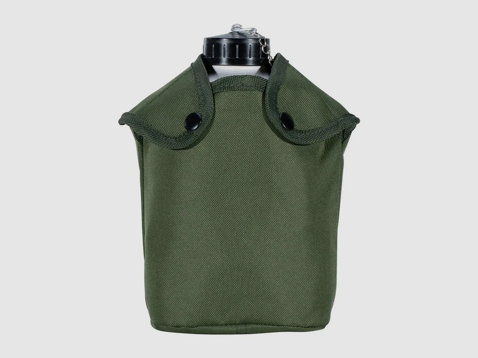 Fiaschetta militare francese in alluminio con copertura