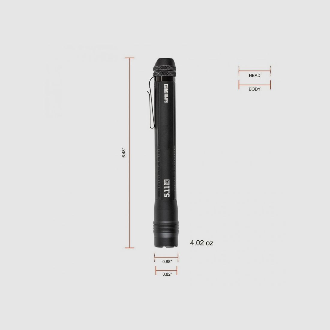 5.11 TORCIA RAPID PL 2AA, zdjęcie 4 z 6