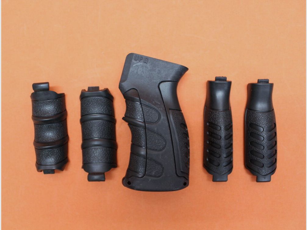 CAA Tactical Kalashnikov AKM: Empuñadura de pistola CAA (UPG47) Polímero Negro Empuñadura de pistola ergonómica