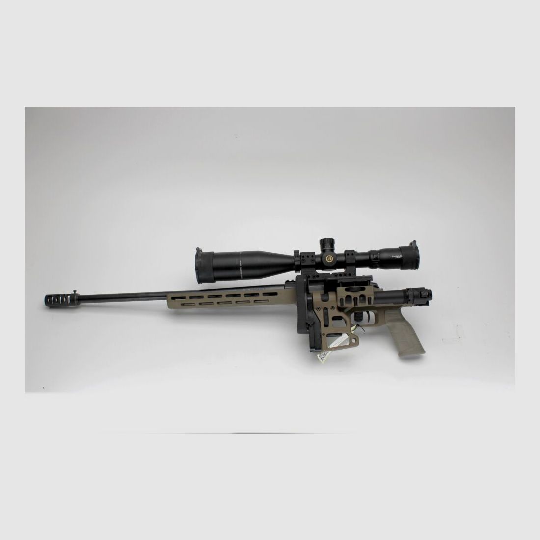 Rep. Rifle Tikka T3X CTR with MDT Stock Timney Trigger, Athlon 5-25x56 Scope .223Rem