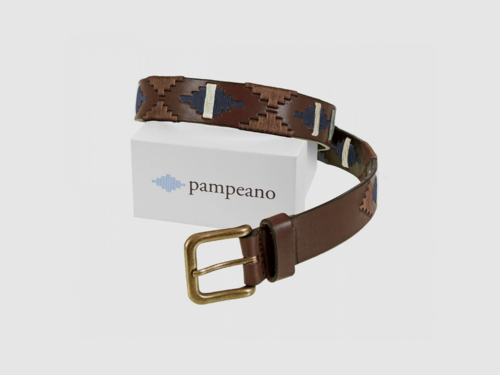 Pampeano Ledergürtel, Farbe Patron 80