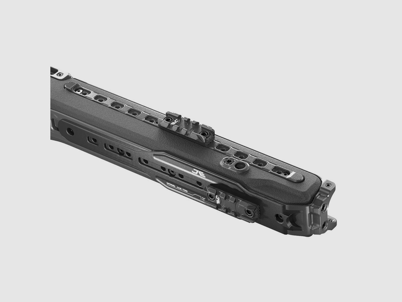 JAE Accessori – M-LOK Picatinny Rotaia Anteriore – 2″ – BLK, immagine 2 di 2