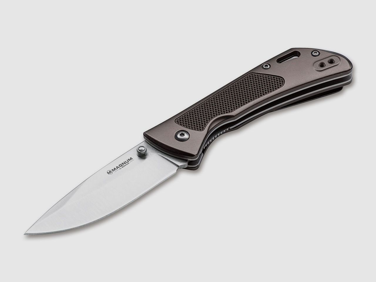 Taschenmesser Advance Checkering Dark Bronze