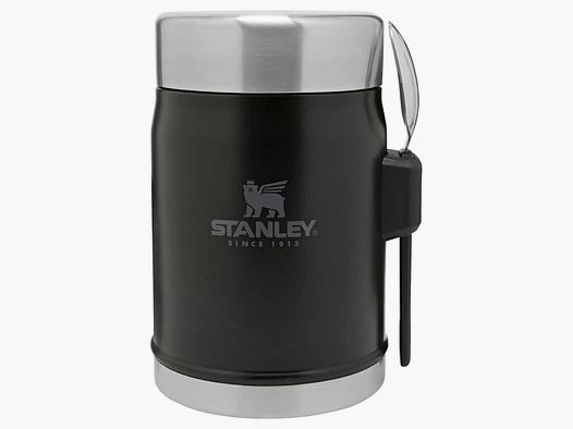 Stanley Stanley Essensbehälter mit Löffel Classic Food Jar - Schwarz