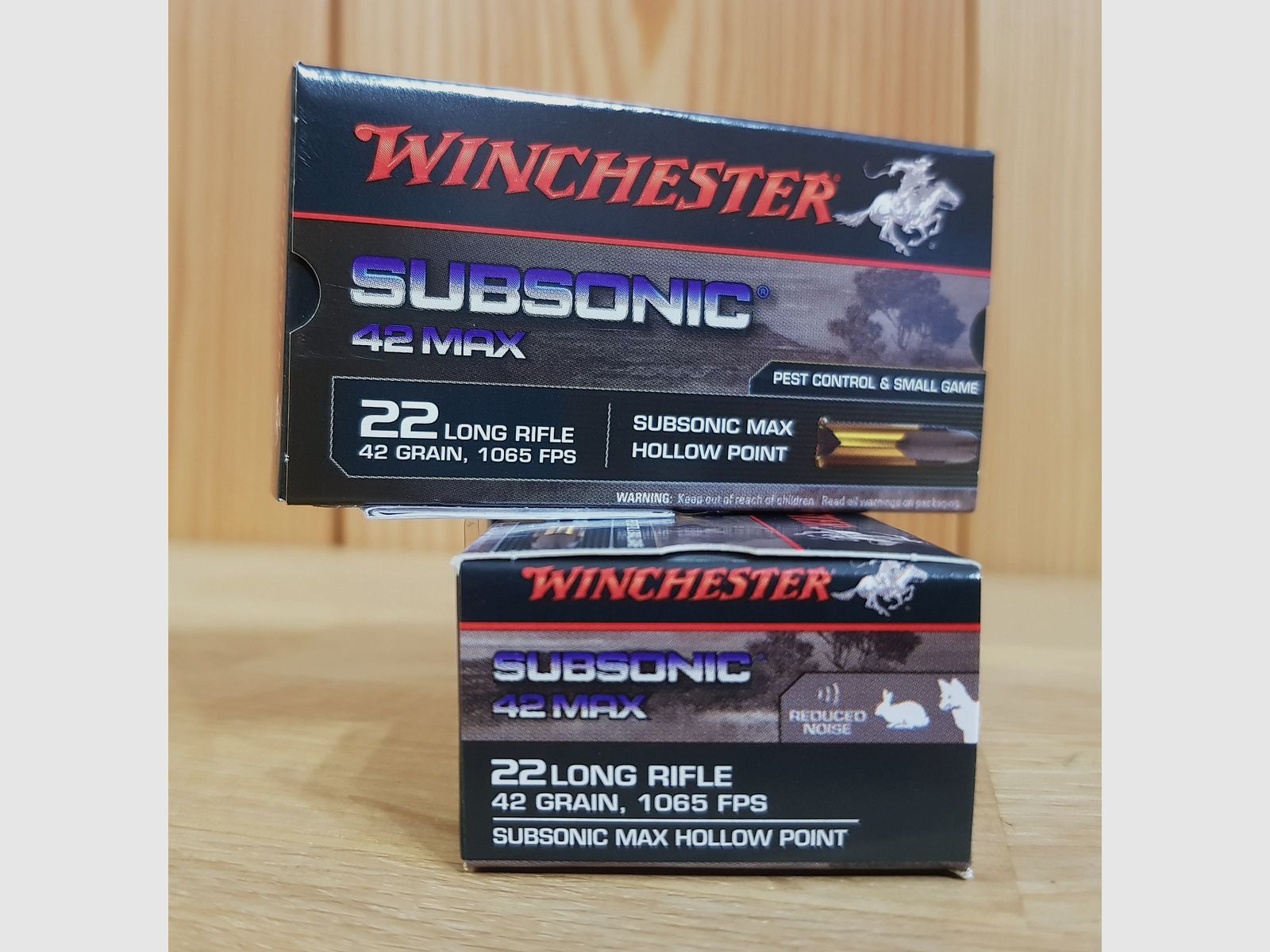WINCHESTER MUNITION KAL. 22 SUBSONIC 42 GR