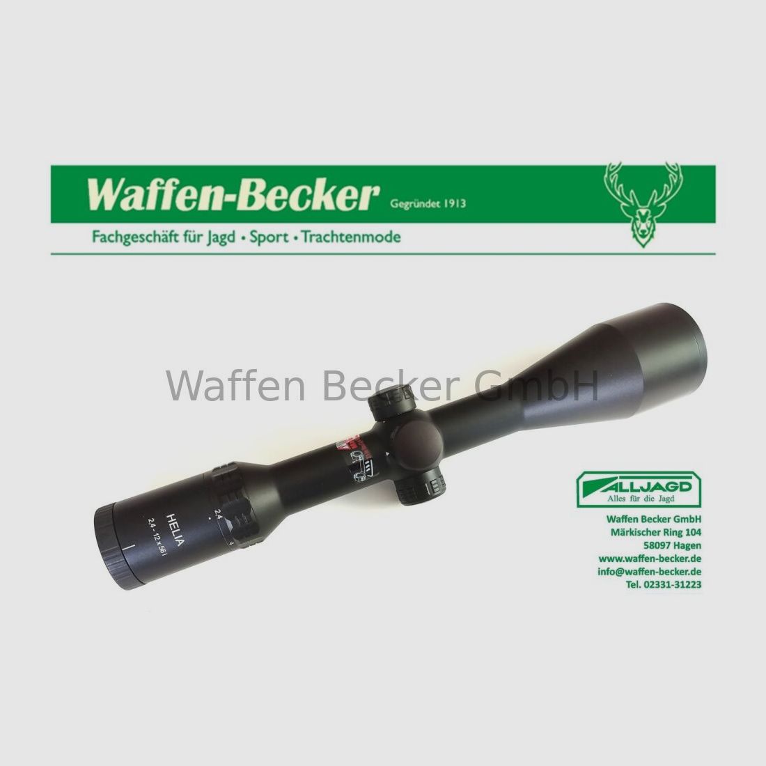 Kahles Optics Kahles Helia 2.4-12x56i Abs. 4-Dot VM/ZM Rail