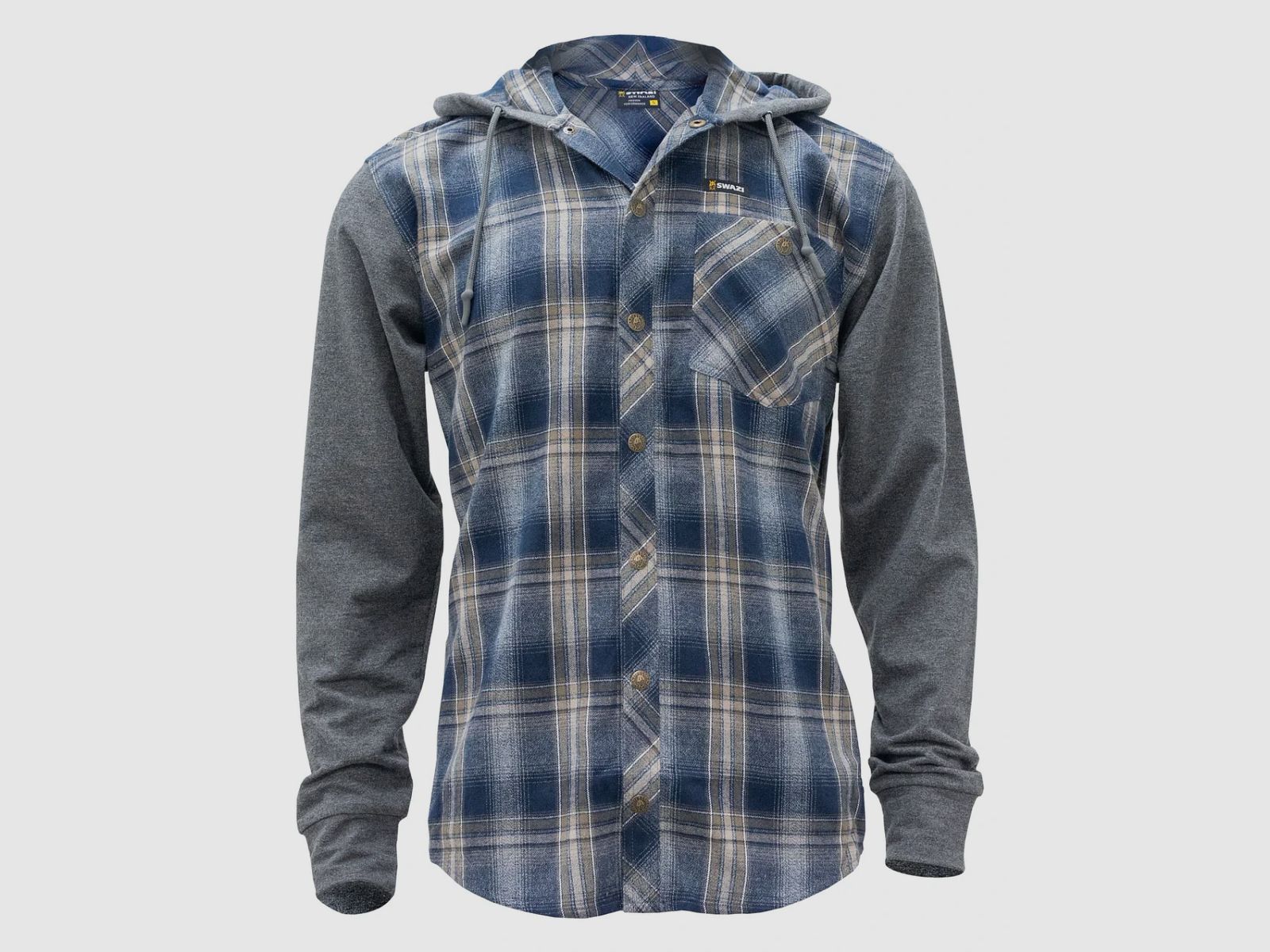 Swazi Apprentice Hodded Shirt Navy 3XL