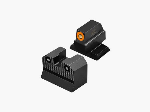 Conjunto de visores N-Visor R3D 2.0 Alto 3-Dot naranja H&K